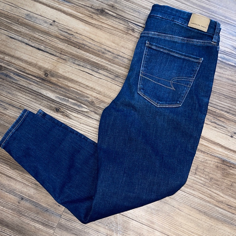 American Eagle Outfitters Indigo Slim Jeans 10s 👖
